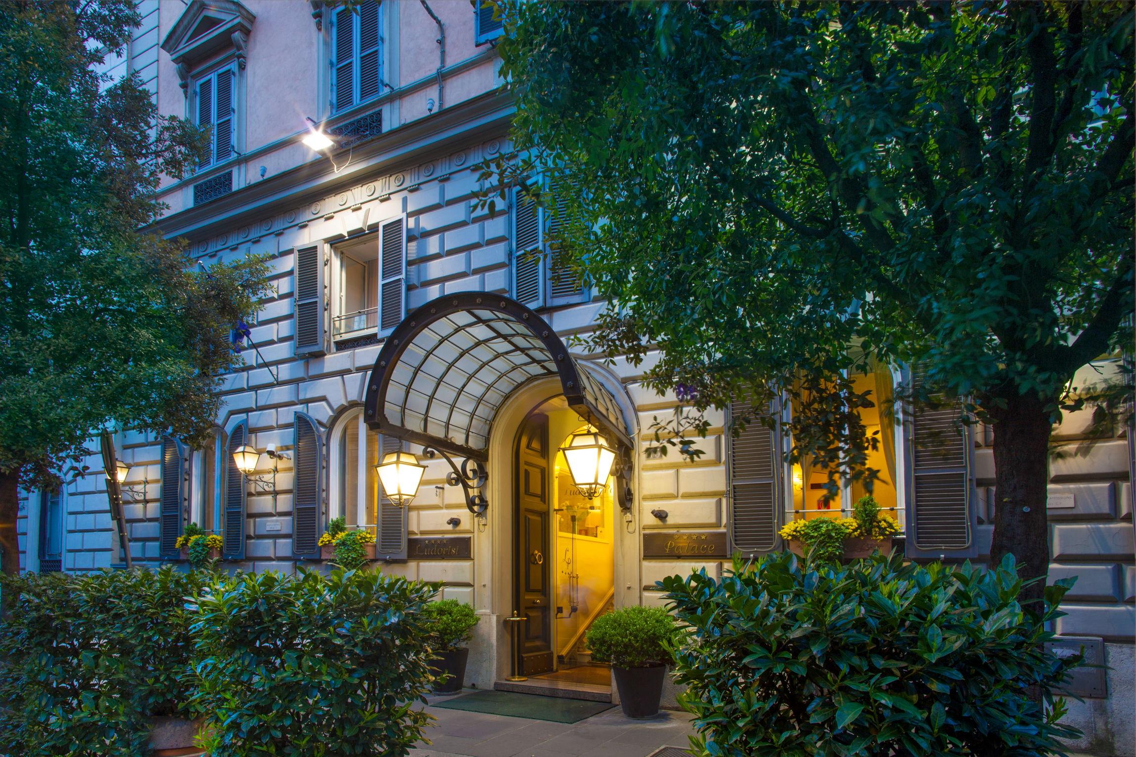 Ludovisi Palace Hotel Rom Exteriör bild